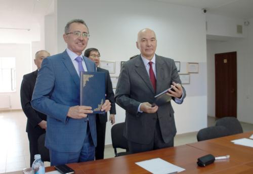 ӨЗАРА ЫНТЫМАҚТАСТЫҚ КЕЛІСІМГЕ  ҚОЛ ҚОЙЫЛДЫ