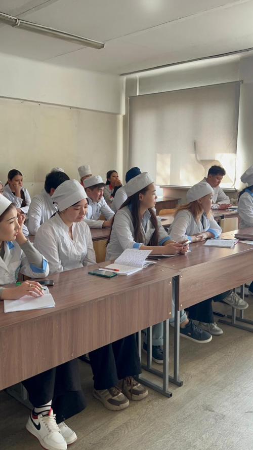 Талғар қаласындағы медицина колледжінде лекция-дәріс өтті.