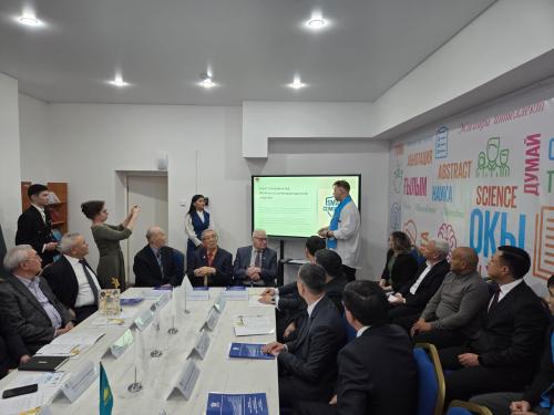 «Қарағанды индустриалық университетінің»  «ЖАҢАРУ» РҚБ -гі Қарағанды филиалының жанында «Smart Compliance: Заң мен тәртіп» инновациялық орталығының ашылу салтанаты өтті