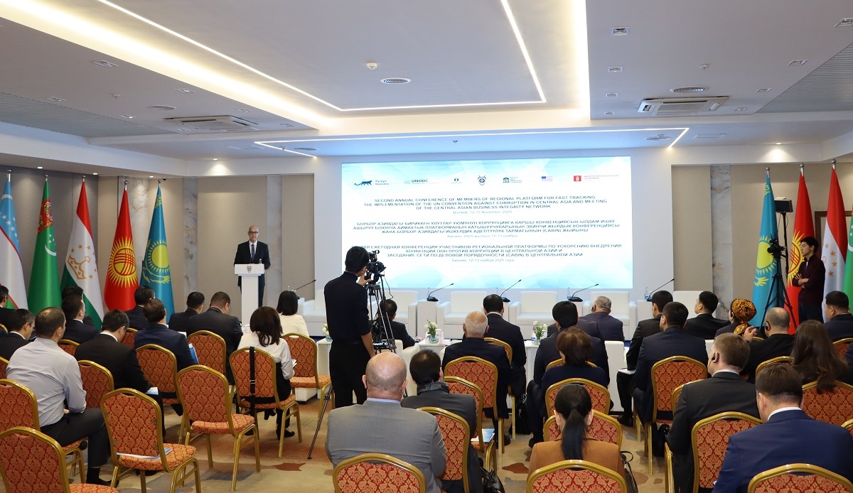 Central Asian Countries Advance Joint Anti-Corruption Efforts at Second Annual Conference of the Regional Platform for the Fast-Tracking the Implementation of the UN Convention against Corruption and the CABIN Meeting