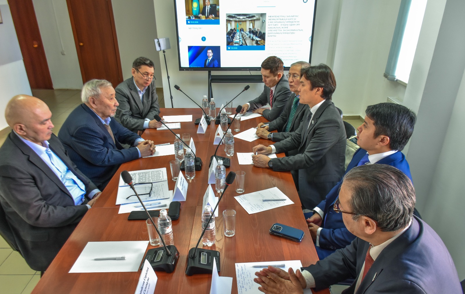 «БАЙТАҚ» ПАРТИЯСЫНЫҢ ӨКІЛДЕРІМЕН КЕЗДЕСУ ӨТТІ