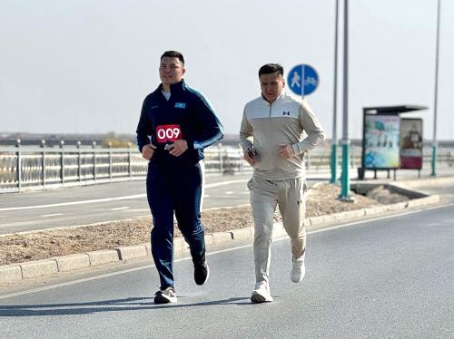 ҚАЛА КҮНІНЕ ОРАЙ СПОРТТЫҚ ШАРА ҰЙЫМДАСТЫРЫЛДЫ ҚАЛА КҮНІНЕ ОРАЙ СПОРТТЫҚ ШАРА ҰЙЫМДАСТЫРЫЛДЫ