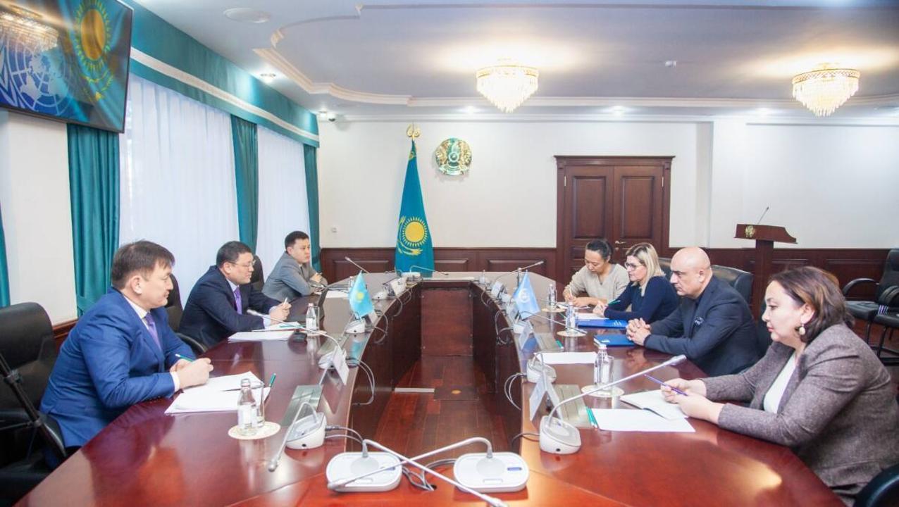 Министр внутренних дел встретился с главой Офиса Программы развития ООН в Казахстане Министр внутренних дел встретился с главой Офиса Программы развития ООН в Казахстане