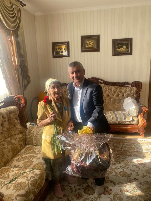 «ЖАҢАРУ» тыл еңбеккерлерін Жеңіс күнімен құттықтады