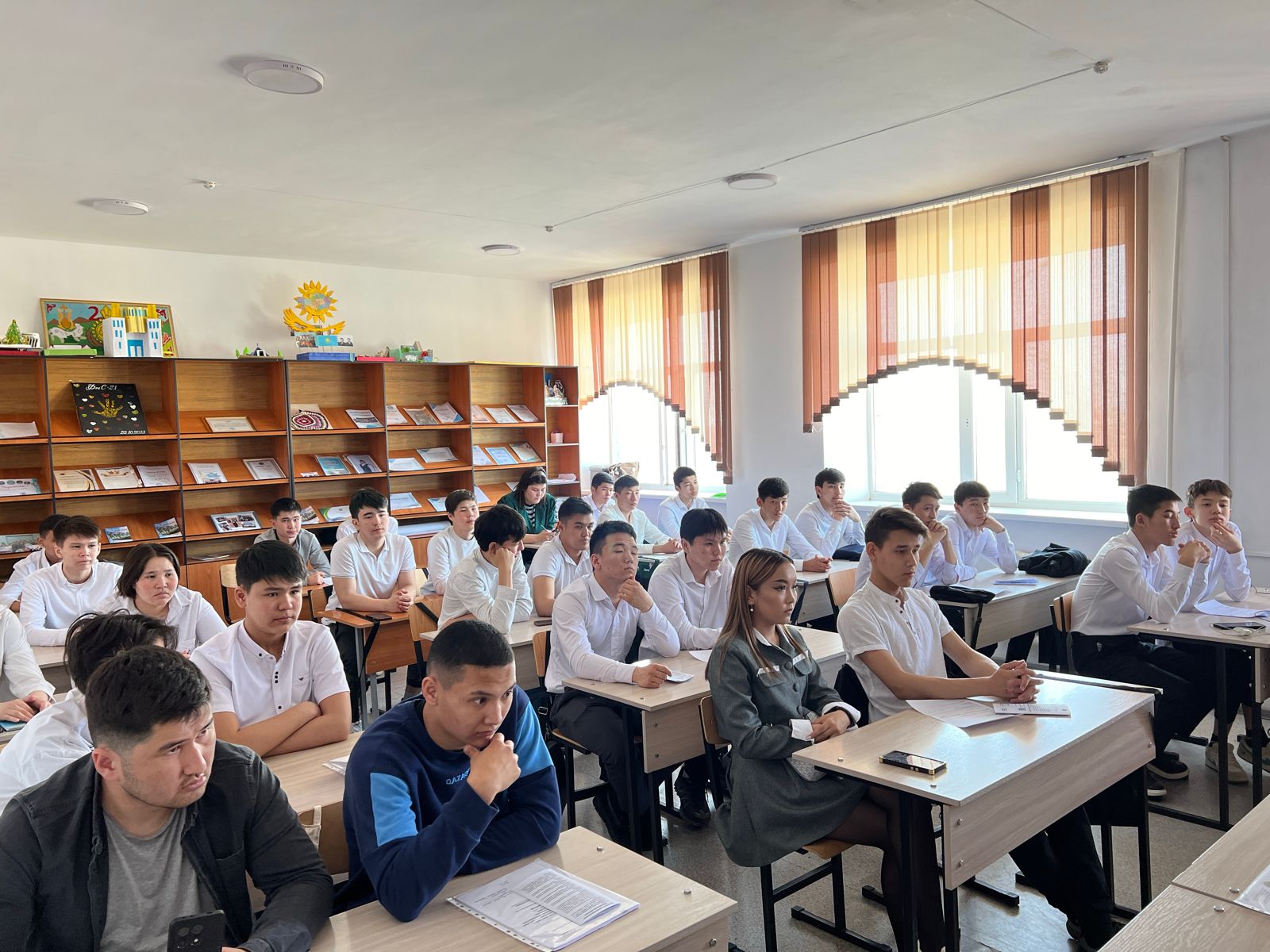 В Жезқазғанском индустриально-гуманитарном колледже  прошла встреча 