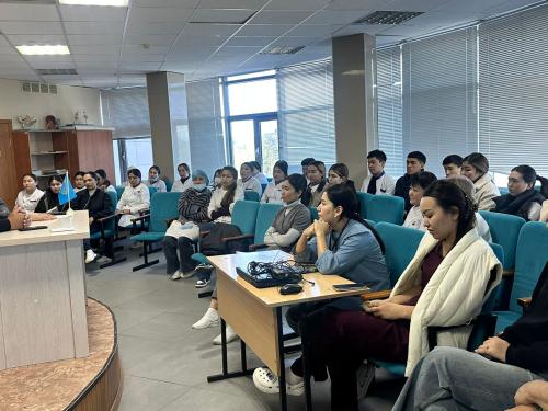 Жастарының құқықтық сауаттылығын арттыру мақсатында дәріс оқылды