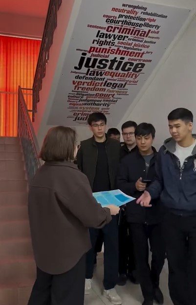 «Жастарды құқықтық тәрбиелеу - сыбайлас жемқорлыққа қарсы дүниетанымның негізі» акциясы