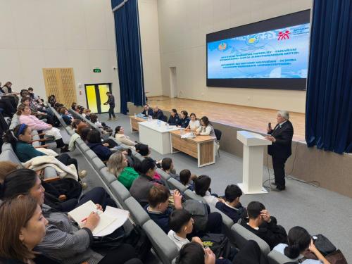 Сыбайлас жемқорлыққа қарсы кезекті дәріс (лекция), ата-аналарымен, педагогтерімен, оқушылармен сұбхатасу іс-шарасы өткізілді